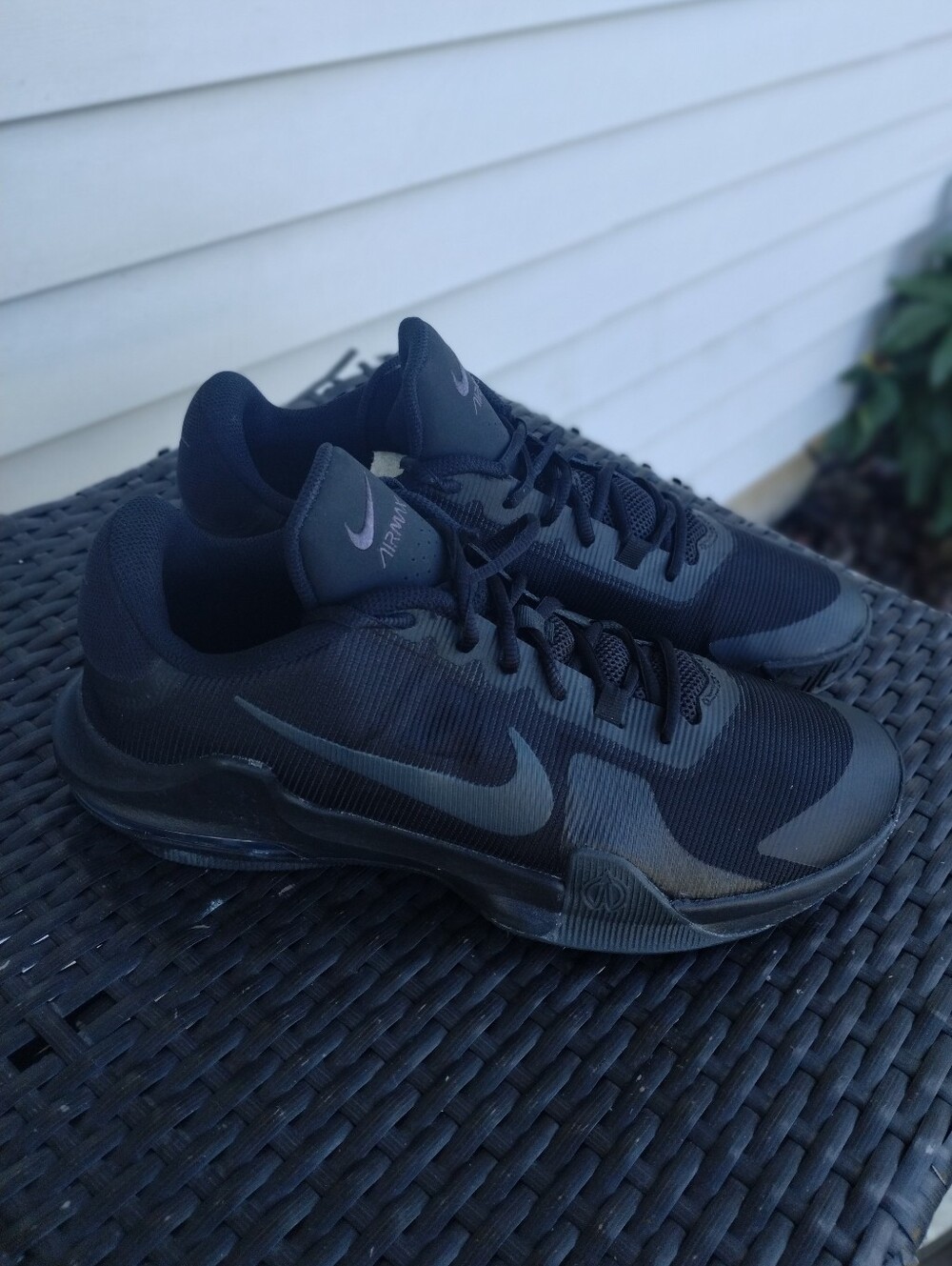 Nike Air Max Impact 4 Black Off Noir DM1124-004 Men's Size 13 Basketball Shoes